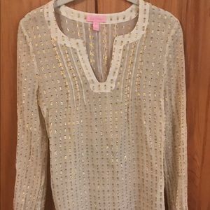 Lilly Pulitzer Blouse sz small